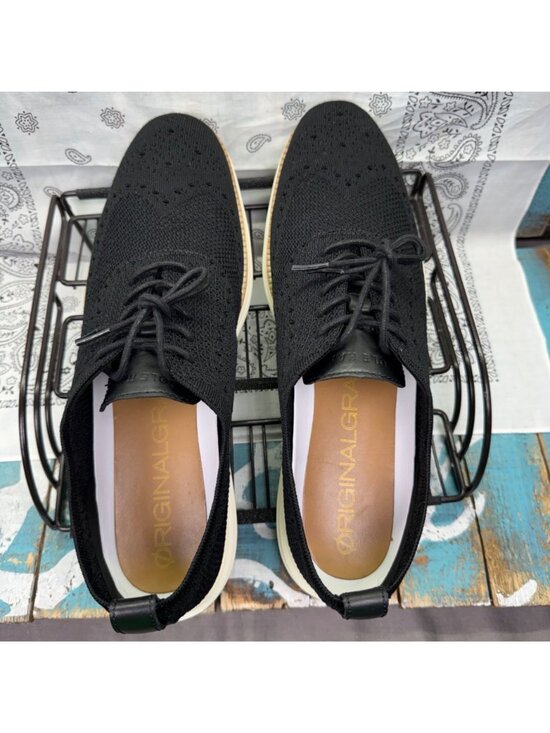 Cole Haan Original Grand Stitchlite Wingtip Oxfords Black C27959 Men 13M Worn2X main image 8